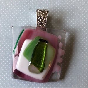 BOUTIQUE fused glass pendant